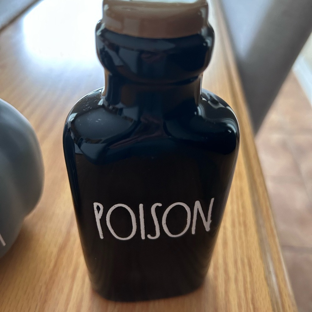 Black Poison Bottle